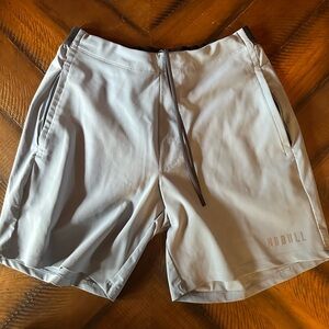 Nobull men’s baby blue shorts medium 7”